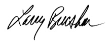 Larry Bucshon signature